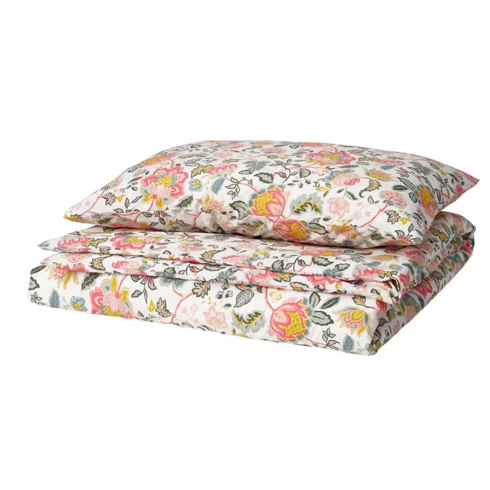 Floral Patterned Duvet Set